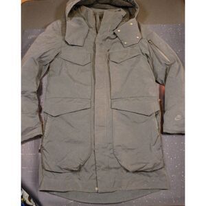 Nike Sportswear Tech Pack Down Fill Parka Jacket Men Size Small Black 928912-292